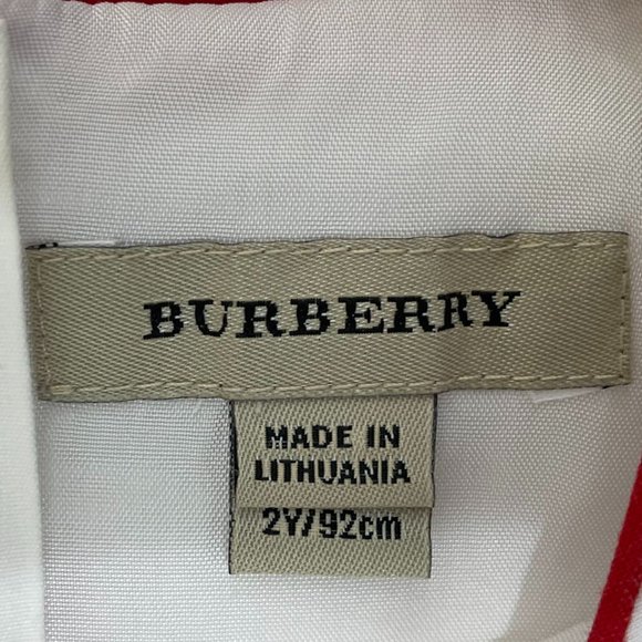 BURBERRY Dress {2Y} Nova Check Sleeveless Summer Sun Dress Toddler - Picture 4 of 5